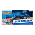 thumbnail image 2 of Hot Wheels Color Crashers Cyber Speeder Vehicle, 10-Inch Blue Motorized Toy Car with Lights and Realistic Racing Sounds, 2 of 5
