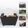 thumbnail image 2 of CHUANK 20004744701to Plastic Tabletop Water Fountain with LED Light Indoor  Black, 2 of 6