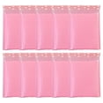 thumbnail image 1 of PVCS Bubble Mailers Padded Envelopes Lined Poly Mailer Self Seal Pink 10Pcs for Home, 1 of 9