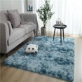 thumbnail image 1 of Upgraded Machine Washable Area Rugs for Living Room  Ultra-Luxurious Soft and Thick Faux Fur Shag Rug Non-Slip Carpet for Bedroom  Baby Room  Nursery Decor Rug  120*160cm Navy Blue, 1 of 7