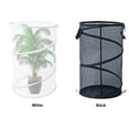 thumbnail image 2 of QualitChoice Plant Shade Tent Plant Sun Shade Solution For Garden Easy To Install For Mini Vegetable black 1 with 4 spikes, 2 of 6