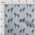 thumbnail image 1 of oneOone Cotton Poplin Fabric Horse Block Decor Fabric Printed BTY 56 Inch Wide, 1 of 4