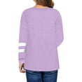 thumbnail image 4 of T-Shirts pour Enfants pour Enfants Violet Pâle Chandail à Manches Longues Filles T-Shirts à Col Rond Hauts d'Automne Tees Coton Chandail pour Enfants Filles 5-6 Ans Vêtements, 4 of 4