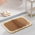 thumbnail image 5 of Yhmxh Creamy Style Imitation Sheep's Wool Entrance Mat For Bathroom Water Absorbent Non Slip Great For Home Shower Bathroom Use Washable Rug Anti-slip Rug Rugs for Living Room Outdoor Rug, 5 of 5