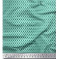 thumbnail image 1 of Soimoi Modal Satin Fabric Dot & Paisley Print Sewing Fabric Yard 42 Inch Wide, 1 of 3