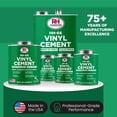 thumbnail image 5 of HH-66 Ciment Vinyle PVC avec Brosse 16 Onces par HH-66 Ciment Vinyle PVC (1), 5 of 5