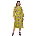 thumbnail image 1 of Moomaya Printed WoMen's Robe Dressing Gown With Pockets Bath Robe Girls, 1 of 6