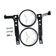 thumbnail image 3 of DYNWAVECA Kids Bike Training Wheels Rear Wheels Biking Accessories Universal Portable Lightweight Riding Adjustable Bicycle Stabilizers Black, 3 of 9