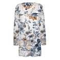 thumbnail image 5 of RKSTN Womens Tops Cover Up Lightweight Casual Floral Printed Blouses Open Front Cardigan with Pockets, 5 of 5