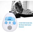 thumbnail image 4 of Mini Radio de Douche Étanche Radio de Salle de Bain à Piles Radio FM / AM, 4 of 4