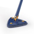 thumbnail image 3 of Rongfmy 360 Rotating Cleaning Mop Adjustable Extension Pole Telescopic Flat Cleaning Mop Blue, 3 of 4