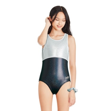 Ensemble 2 pièces avec justaucorps à paillettes Justice pour filles