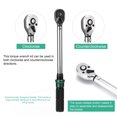 thumbnail image 4 of Labymos 10-60N.m 3/8 Inch Drive 7 PCS Preset Torque Wrench Bits Set Quick Release Mini, 4 of 8
