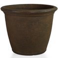 thumbnail image 1 of Sunnydaze Weather-Resistant Double-Walled Anjelica Outdoor Flower Pot Planter - 20" - Rust Finish, 1 of 10