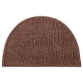 thumbnail image 3 of Carpet - Half Round Bathroom Rug for Comfort Durable Thickened Furry Soft and Machine Washable Bath Mat for Everyday Use, 3 of 7