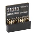 thumbnail image 3 of TPM 1.2 Encryption Security Module, Wide Application TPM 1.2 Module 20 Pin Black Safe Stable PCB Independent Encryption Processor  For PC, 3 of 8