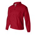 thumbnail image 3 of Augusta Sportswear Mens Nylon Coachs Jacket/Lined, 2XL, Red, 3 of 3