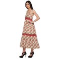 thumbnail image 2 of Moomaya Robe Maxi Sans Manches à Bretelles Spaghetti Ajustables pour Femmes Grande Taille, 2 of 6