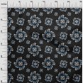 thumbnail image 3 of oneOone Viscose Chiffon Black Fabric Florals Craft Projects Decor Fabric Printed By The Yard 42 Inch Wide, 3 of 4