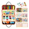 thumbnail image 1 of Tableau d'Activités en Feutre pour Tout-Petit, Jouets Tableau Sensoriel Montessori, 1 of 5