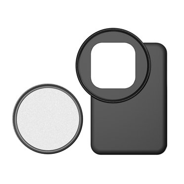 Mistaha Support de Filtre Magnétique pour Téléphone avec Filtre de Diffusion Noir 67mm 1/2 pour iPhone 15 Pro Max/ 14 Plus/ 13 Pro Max - Matériau Léger ABS+PC