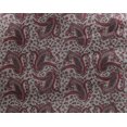 thumbnail image 4 of oneOone Georgette Viscose Fabric Floral & Paisley Block Print Fabric BTY 42 Inch Wide, 4 of 4