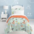 thumbnail image 1 of dream FACTORY Casual Woodland Friends Comforter Set, Twin, Green, 1 of 1