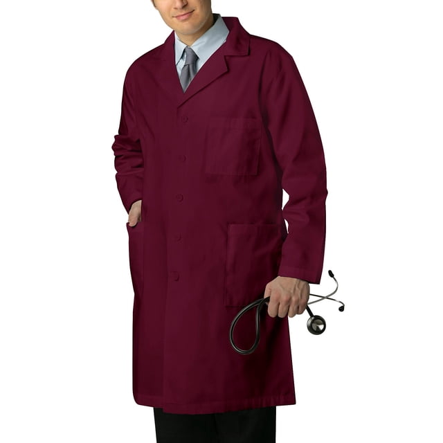 Adar Universal Manteaux de Laboratoire pour Hommes - Manteau de Labo Classique 39 Pouces