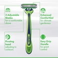 thumbnail image 2 of Sensor3 Sensitive Men's Disposable Razor, 12 Razors, 2 of 14