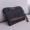 thumbnail image 3 of Men Wallet Large Capacity Business Long Zipper Bag Multifunction Wallet Handbag Black, 3 of 8
