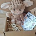 thumbnail image 2 of D Mini Bunny Easter Gift Box With Soft Plush Fabric, Cute Rabbit Design And Sturdy Construction For Holiday Treats, Kids Presents And Party Favors, 2 of 3