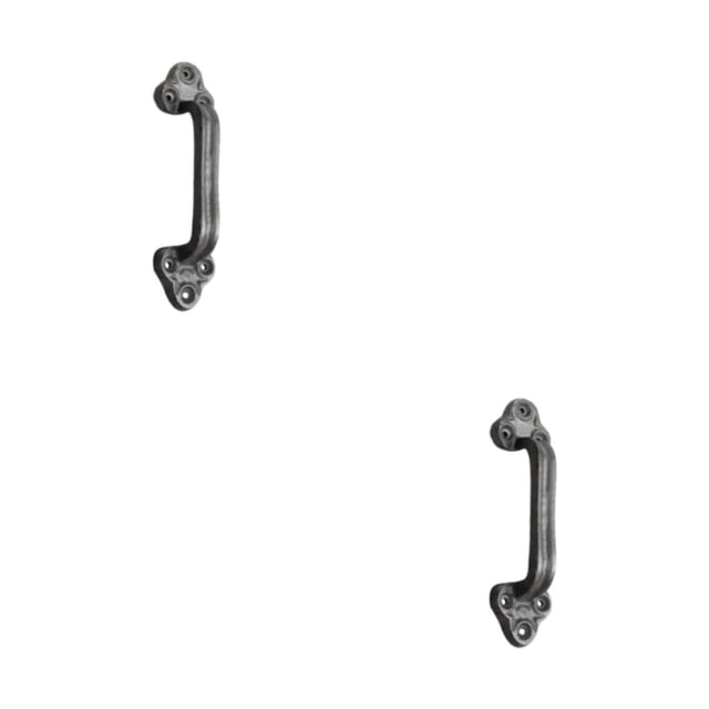Transemion Poignée de Porte Décorative avec Forte Résistance à la Corrosion Unique Facile à Installer 6024 2Ensemble
