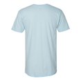 thumbnail image 2 of Fine Jersey V-Neck Tee, S, Light Blue, 2 of 2