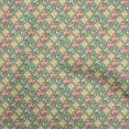 thumbnail image 1 of oneOone Rayon Pear Green Fabric Poker Card Sewing Material Print Fabric By The Yard 56 Inch Wide, 1 of 4