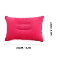 thumbnail image 2 of Boovnll Throw Pillows, Inflatable Pillow Outdoor Travel Camping Pillow Self Inflating Cushion Lumbar Support Neck Protection Pillow, Throw Pillow, Pillow, Pillows, 2 of 4