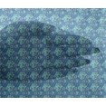 thumbnail image 5 of oneOone Viscose Chiffon Medium Blue Fabric Retro Map Sewing Material Print Fabric By The Yard 42 Inch Wide, 5 of 5