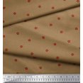 thumbnail image 3 of Soimoi Poly Georgette Fabric Artistic Flower & Dots Fabric Prints By Yard 42 Inch Wide, 3 of 3