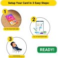 thumbnail image 2 of Custom Reusable Tag-Tap/QR Instagram Review Card -1 Pack Instant Instagram Reviews Card - QR Code and NFC Cards for Business, Instagram Review Tap Card, 2 of 5