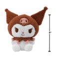 thumbnail image 3 of Peluche Hello Kitty & Friends 8" (velours doux) - Kuromi, 3 of 3