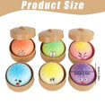thumbnail image 3 of Dumpling Squishies Mystery Box, Colorful Glitter Steamed Bun Stress Ball, Soft Sensory Fidget Toy with Steamer for Kids & Adults, Stocking Stuffer(Random), 3 of 8