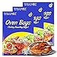 thumbnail image 3 of WRAPOK Oven Cooking Turkey Bags Large Size Ribs Baking Roasting Bags No Mess For Chicken Meat Ham Poultry Fish Seafood Vegetable - 12 Bags (17 x 21.5 Inch), 3 of 4