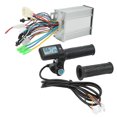 thumbnail image 2 of Kit de Contrôleur de Moteur de Scooter Électrique, Kit de Contrôleur de Vélo Électrique Ensemble de Compteur de Contrôleur de Scooter Électrique Vélo Électrique LCD Affichage Compteur Robuste et Résistant, 2 of 7