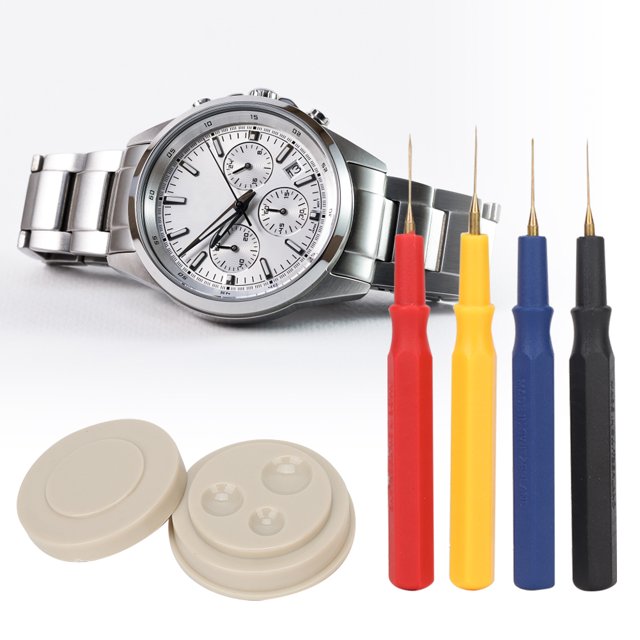Montre Outil de Plat d'Huileur   Montre Plat d'Huileur 4Pcs Stylo à Goupille à Huile Dip 1Pc Ensemble d'Outils de Plat d'Huileur Montre Réparant Accessoire