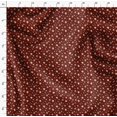 thumbnail image 4 of Soimoi Tissu en Rayonne Rouge Feuilles & Roses Tissu Imprimé Floral 1 Yard 42 Pouces de Large, 4 of 5