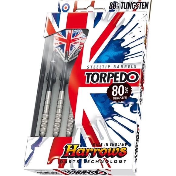 Harrows Ensemble Fléchettes 80 % Torpedo Tungsten