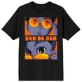 thumbnail image 1 of Dandadan Ken Takakura Face Shots Adulte Noir Col Rond Manches Courtes T-Shirt - 3TG, 1 of 3