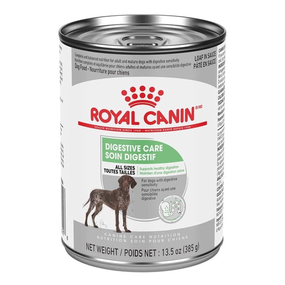 Royal Canin Nutrition Soins Canins Soins Digestifs Pain en Sauce Nourriture pour Chien en Conserve, Boîtes de 12-13,5 Oz