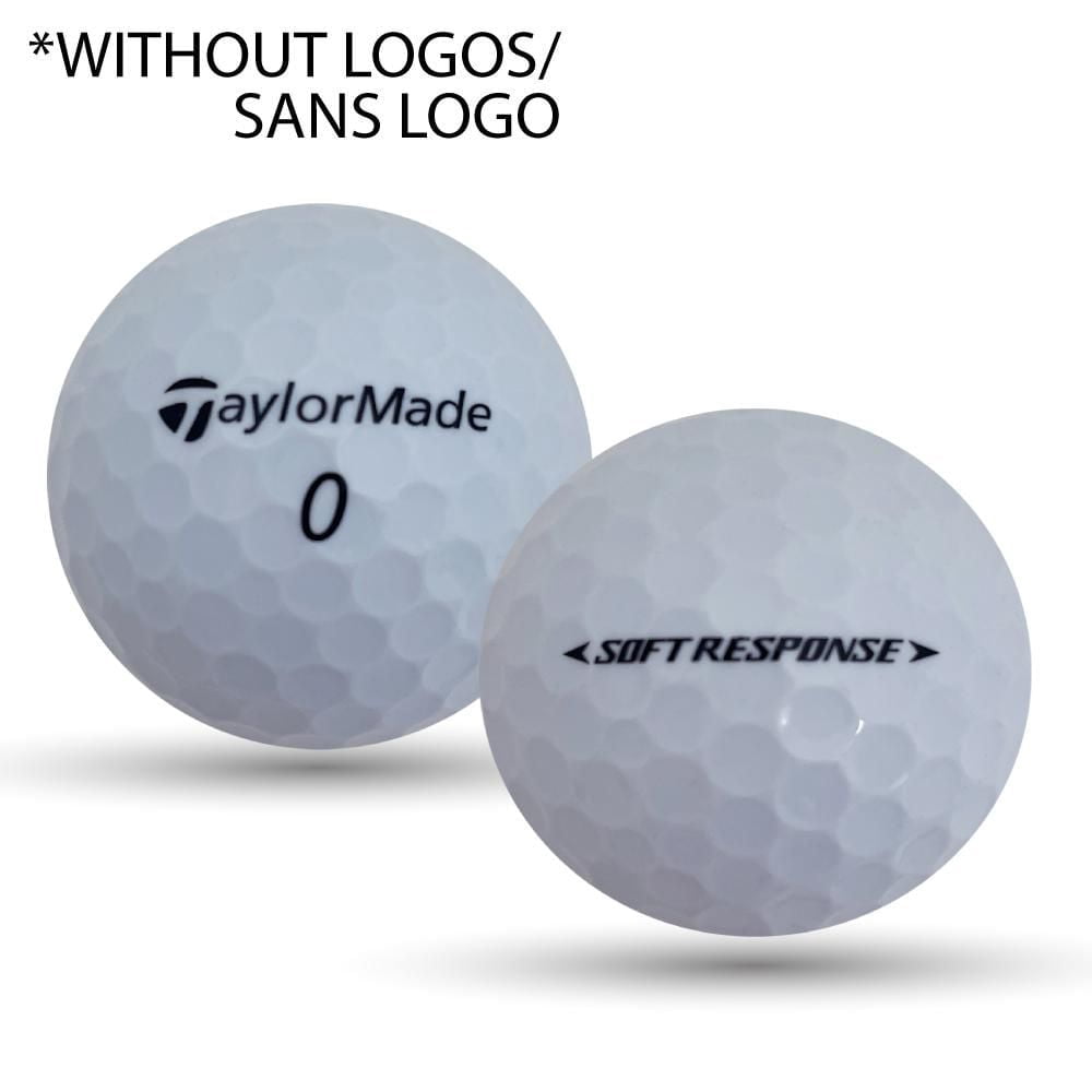 Mulligan - 48 Taylormade Soft Response 5A Pristine Recycled Used Golf Balls, White