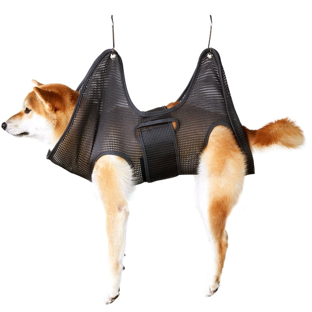 Pet Grooming Hammock Harness for Dogs Cats Breathable Mesh Dog Restraint Sling