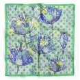 thumbnail image 3 of Bimba Womens Rectangular Printed Cotton Voile Scarf Neck Head Wrap-40 x 40 Inches, 3 of 7